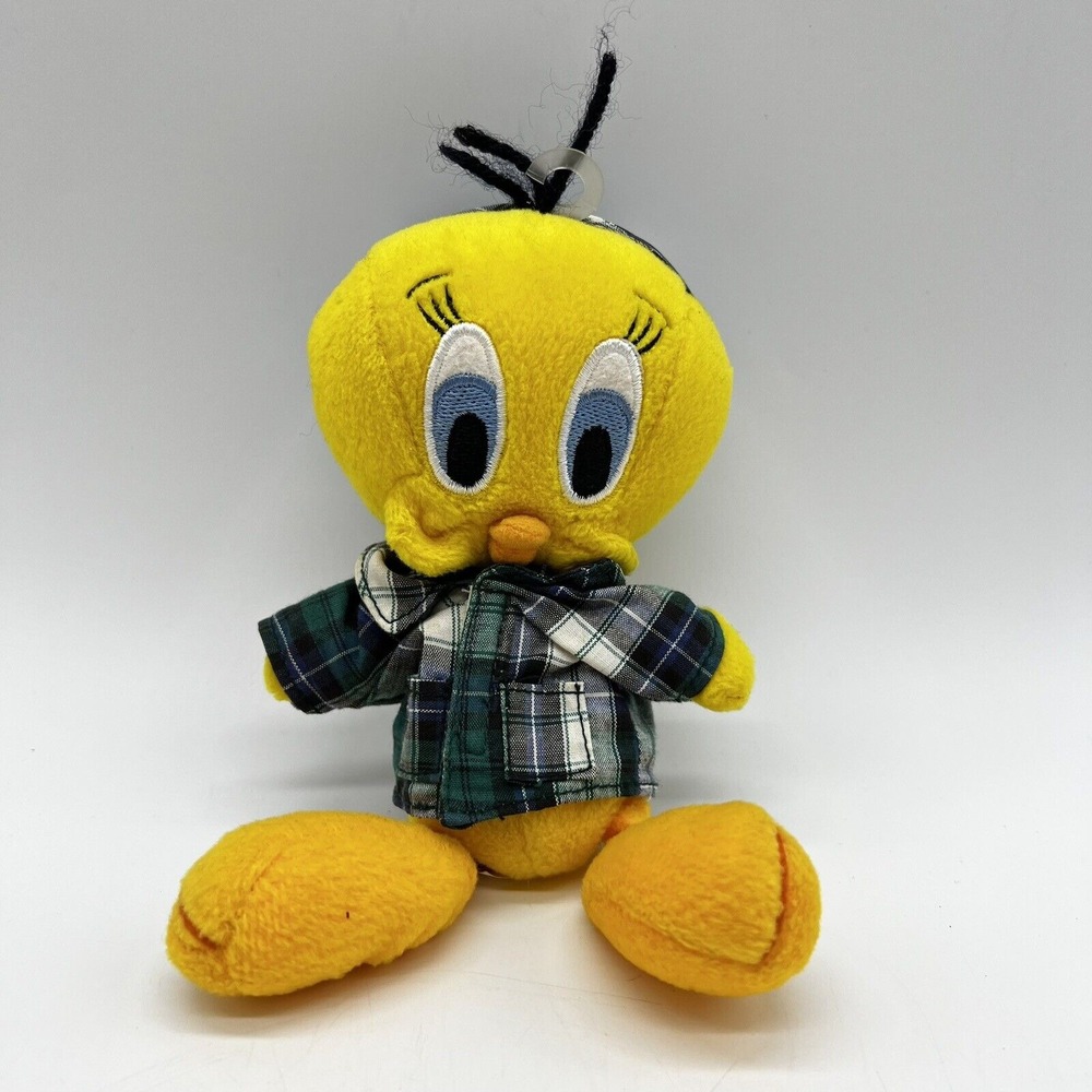 Looney Tunes Tweety Bird Bean Bag Plush Warner Brothers Nightshirt Pajamas 1998